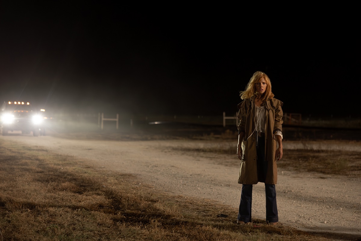 L-R: Cole Hauser as Rip Wheeler and Kelly Reilly as Beth Dutton