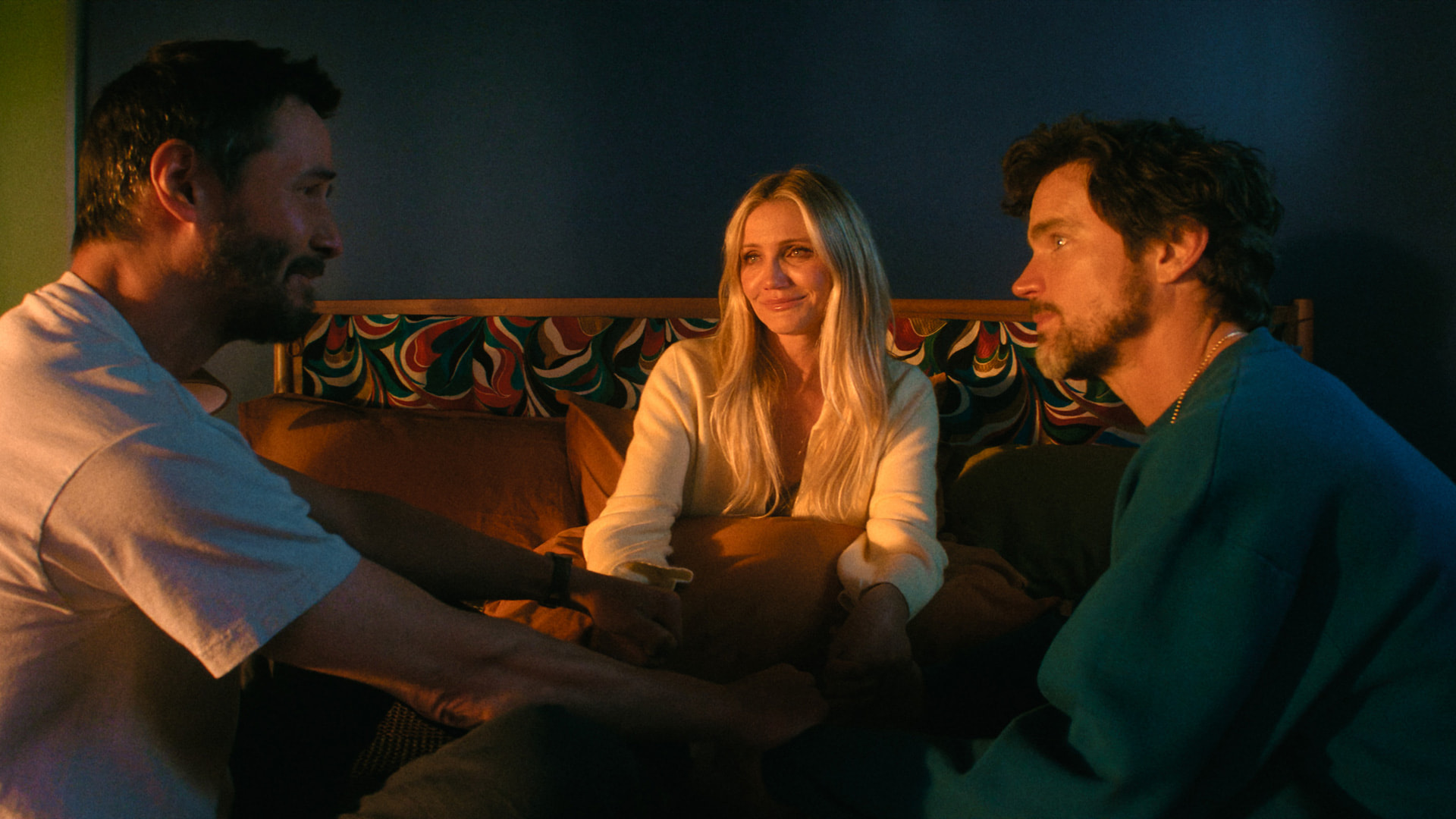Keanu Reeves, Cameron Diaz and Matt Bomer 