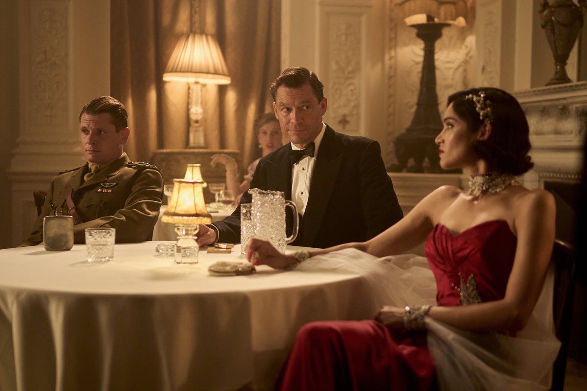 Jack O'Connell as Paddy Mayne; Dominic West as Dudley Clarke; Sofia Boutella as Eve Mansour
